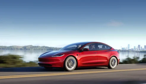 High Speed Red Car Looks Nice, Wanna Drive?