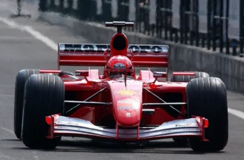 Michael Schumacher’s F2001 Ferrari Sells for $7 Million
