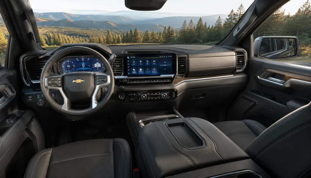Chevrolet Silverado interior