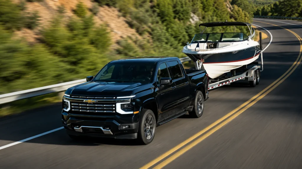 Chevrolet Silverado towing