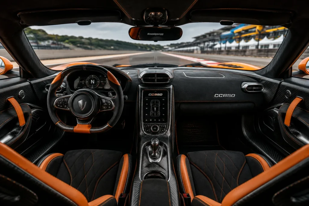 Koenigsegg CC850 interior