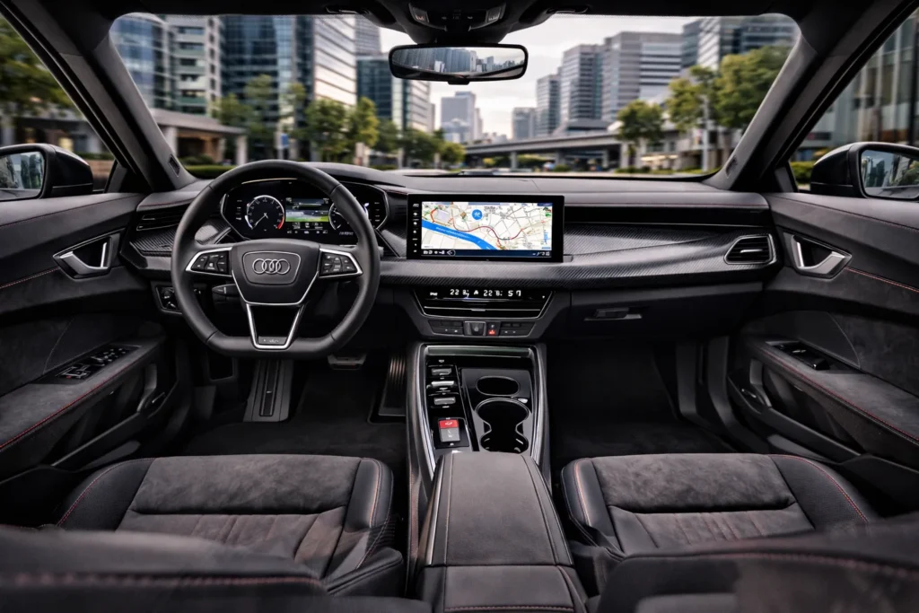 Audi e-tron GT interior