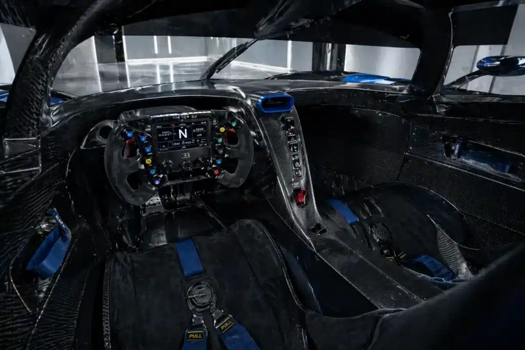 Bugatti bolide interior