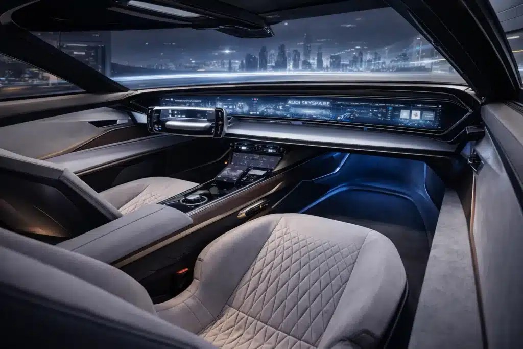audi skysphere interior 