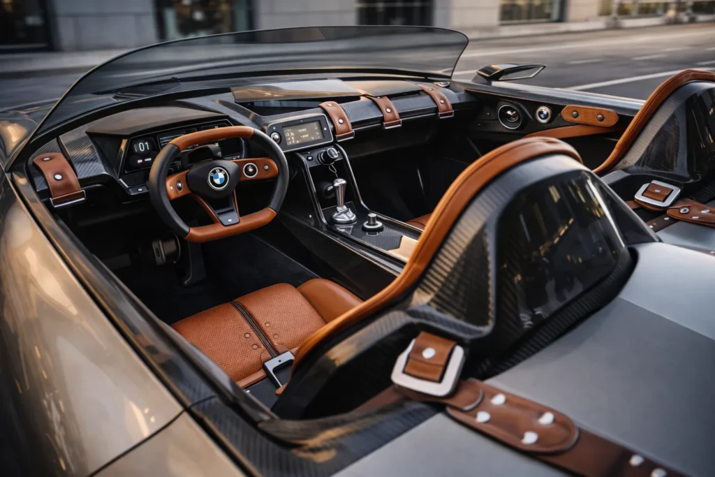 Bmw 328 hommage interior