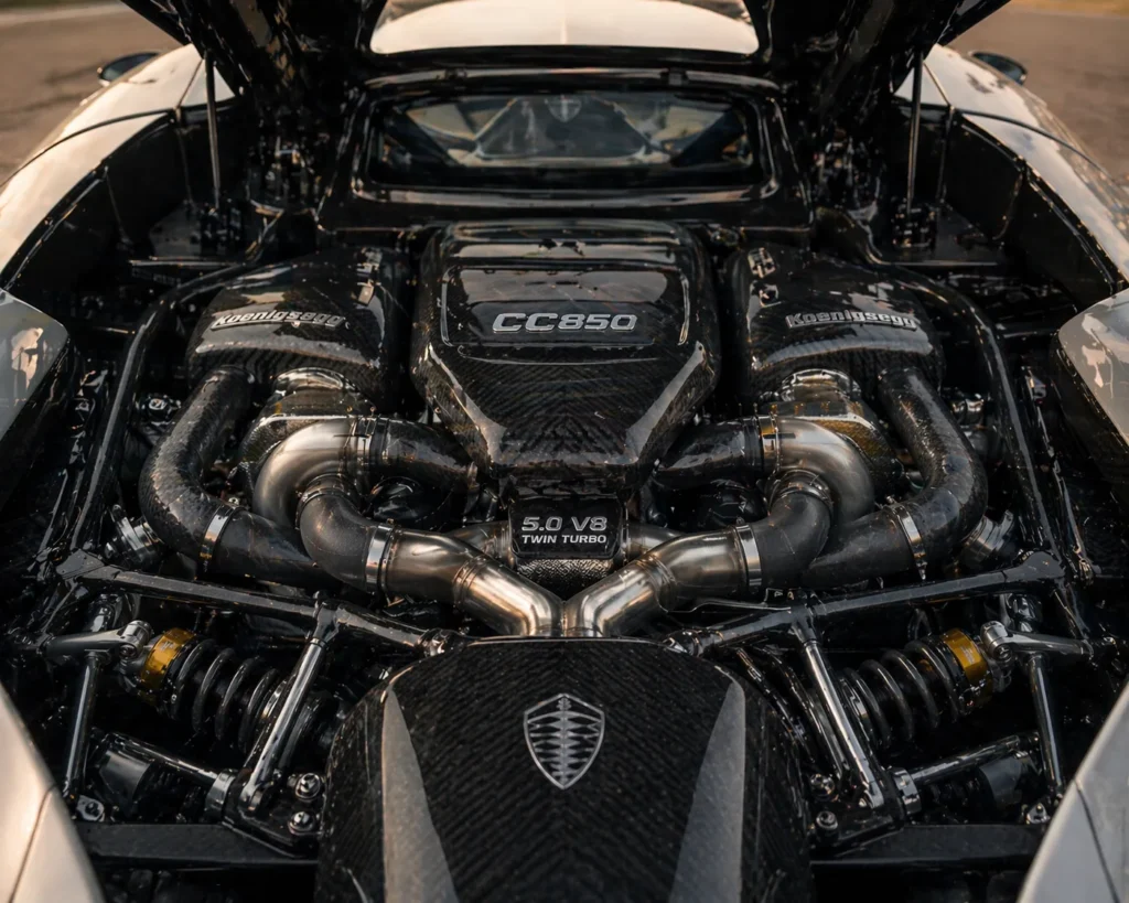 Koenigsegg CC850 engine