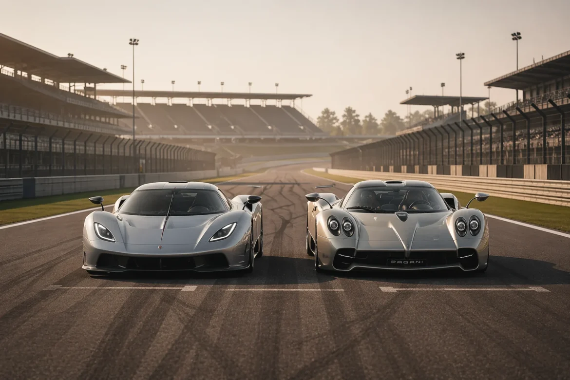 pagani utopia vs koenigsegg cc850
