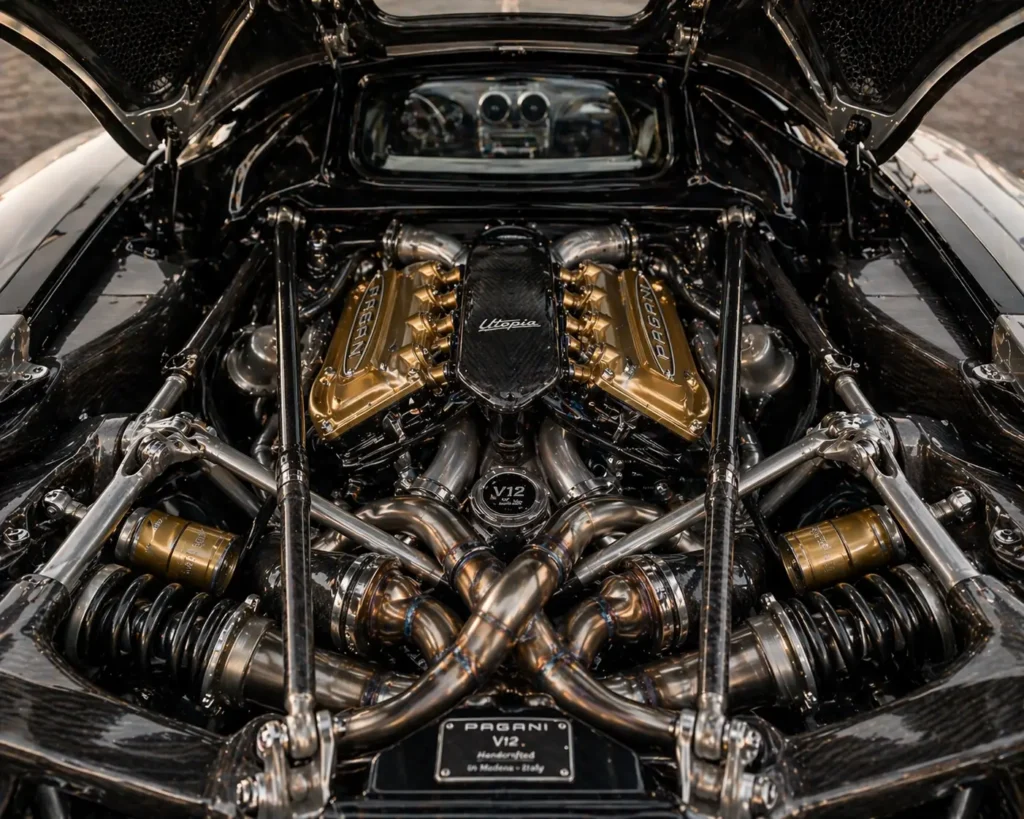 Pagani Utopia engine