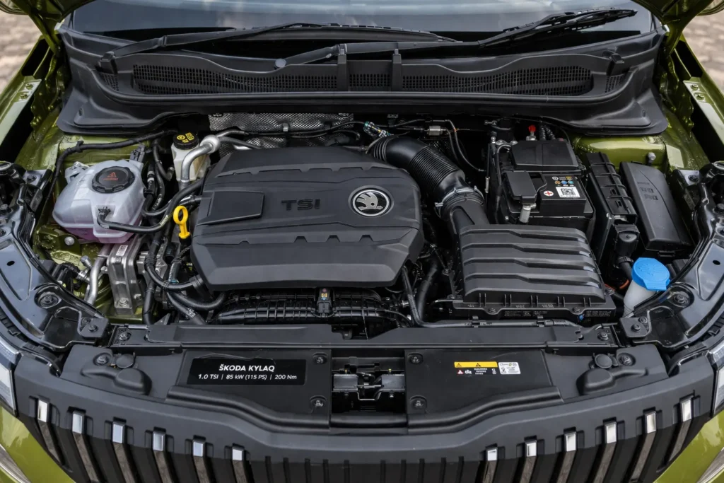 skoda kylaq engine
