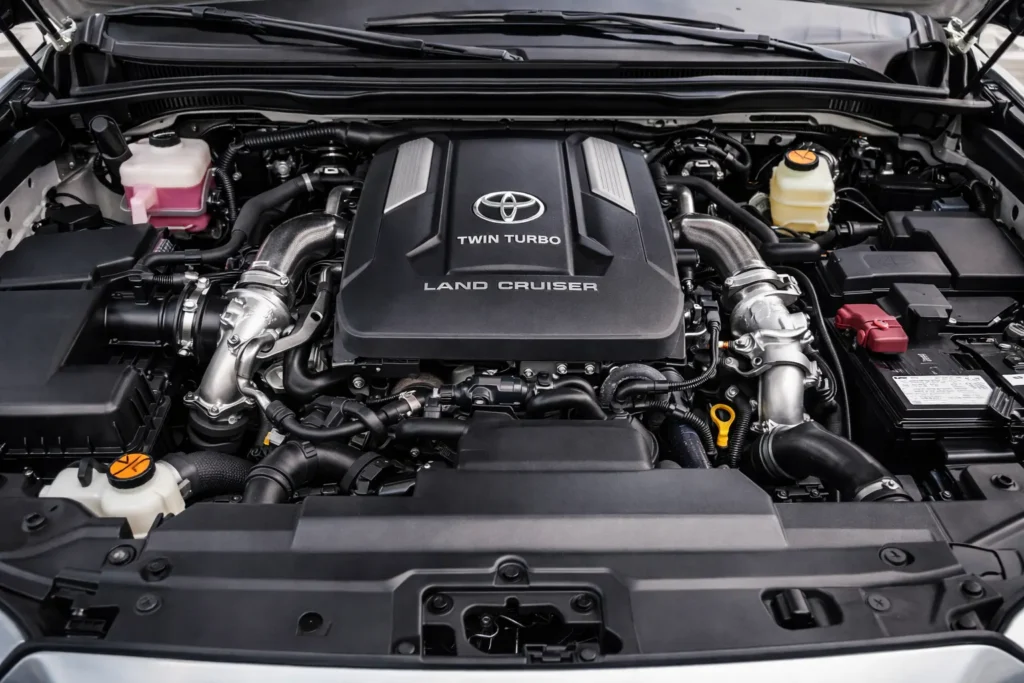 Toyota land cruiser engine
