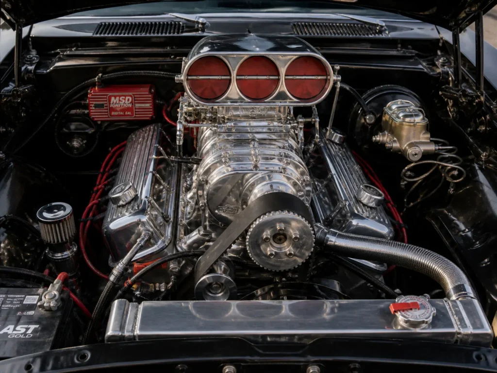 1970 Dodge Charger RT engine