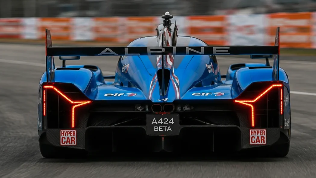 Alpine A424 Beta Concept backview