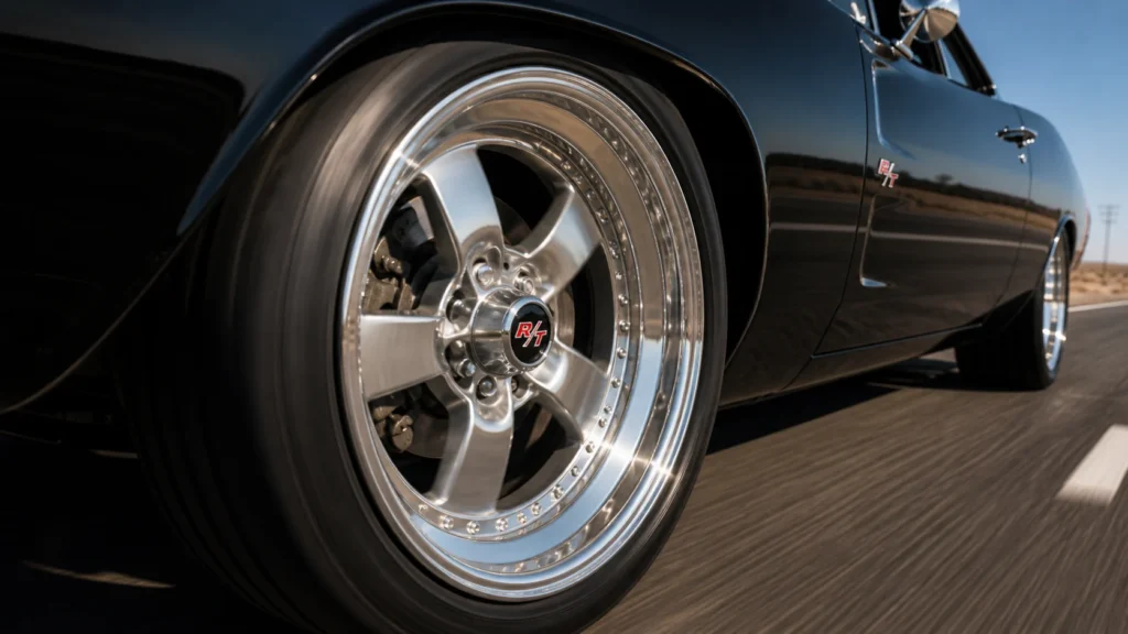 1970 Dodge Charger RT wheel