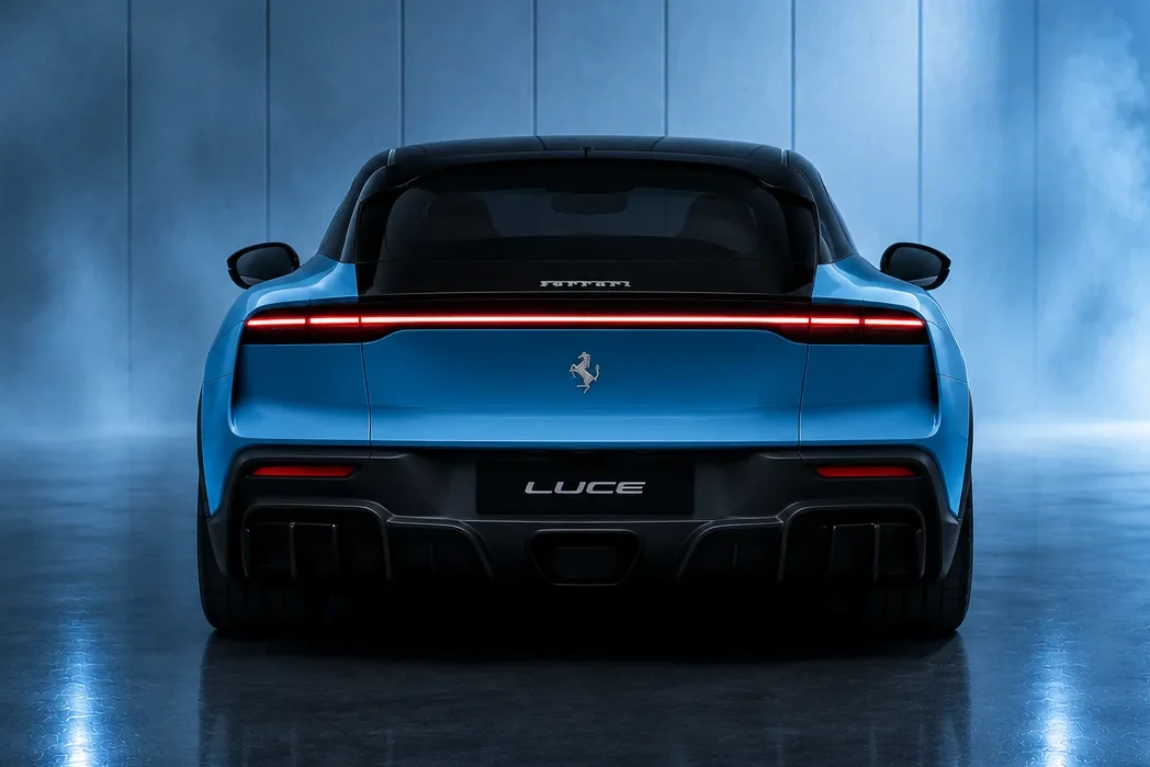 Ferrari Luce backview