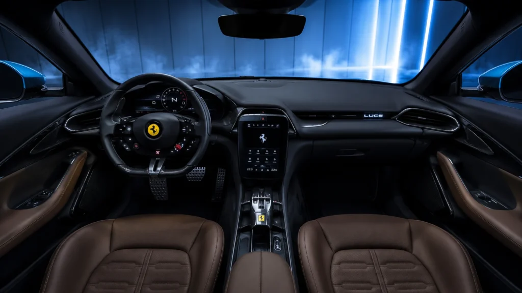 Ferrari Luce interior