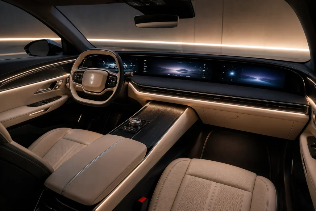 Lincoln Anniversary interior