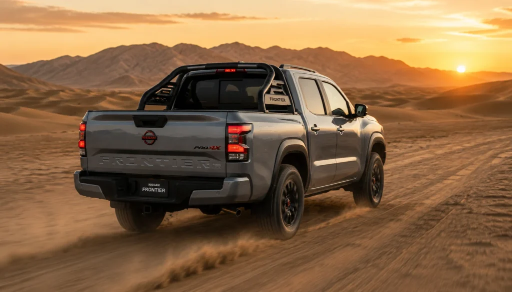 Nissan Frontier back view