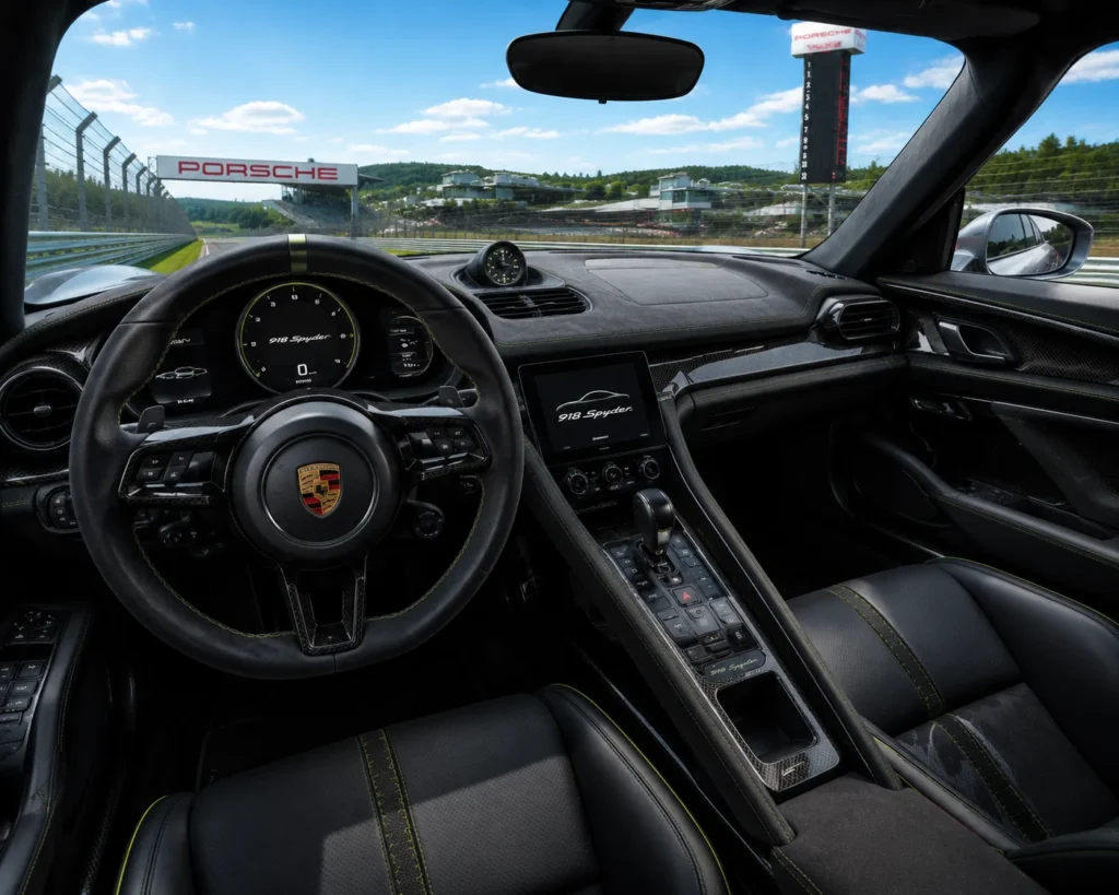 Porsche Vision 918 RS interior