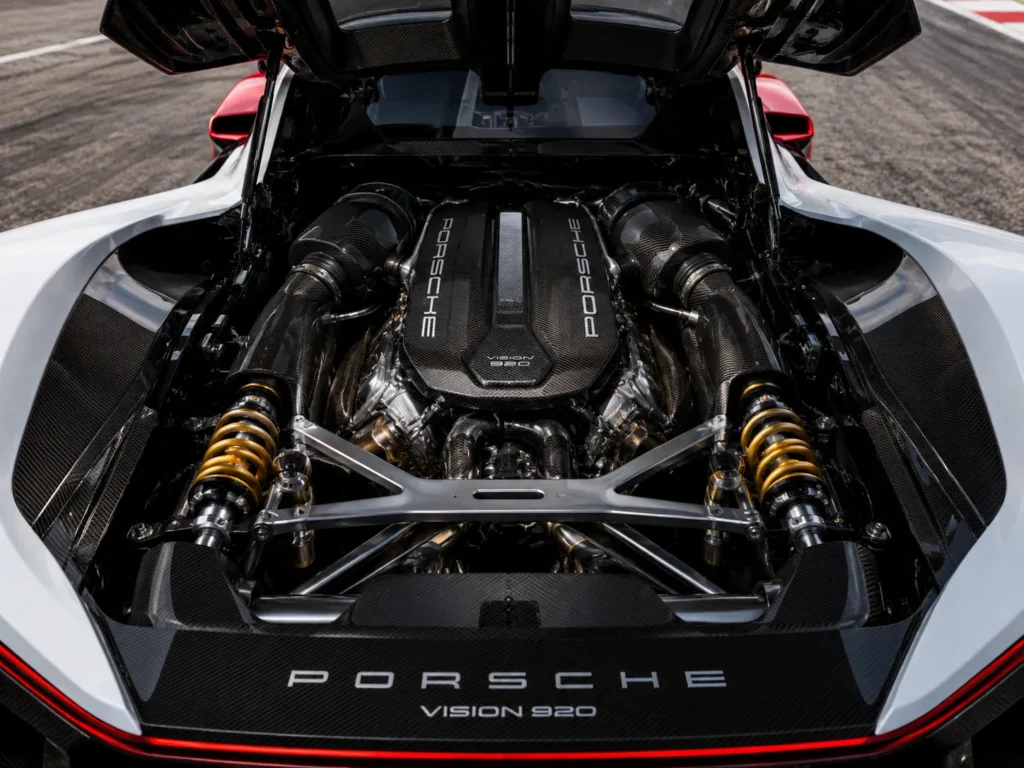 Porsche Vision 920 Concept engine
