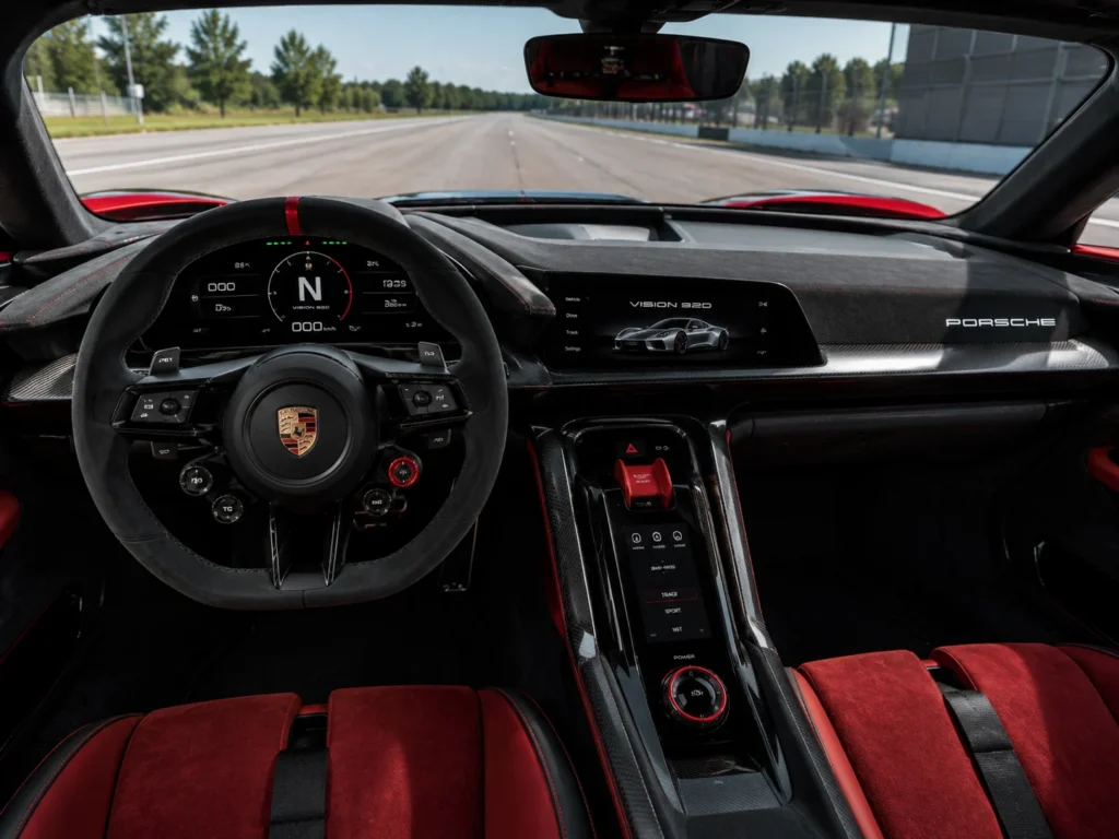 Porsche Vision 920 Concept interior