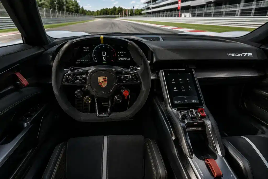 Porsche Vision Gran Turismo interior