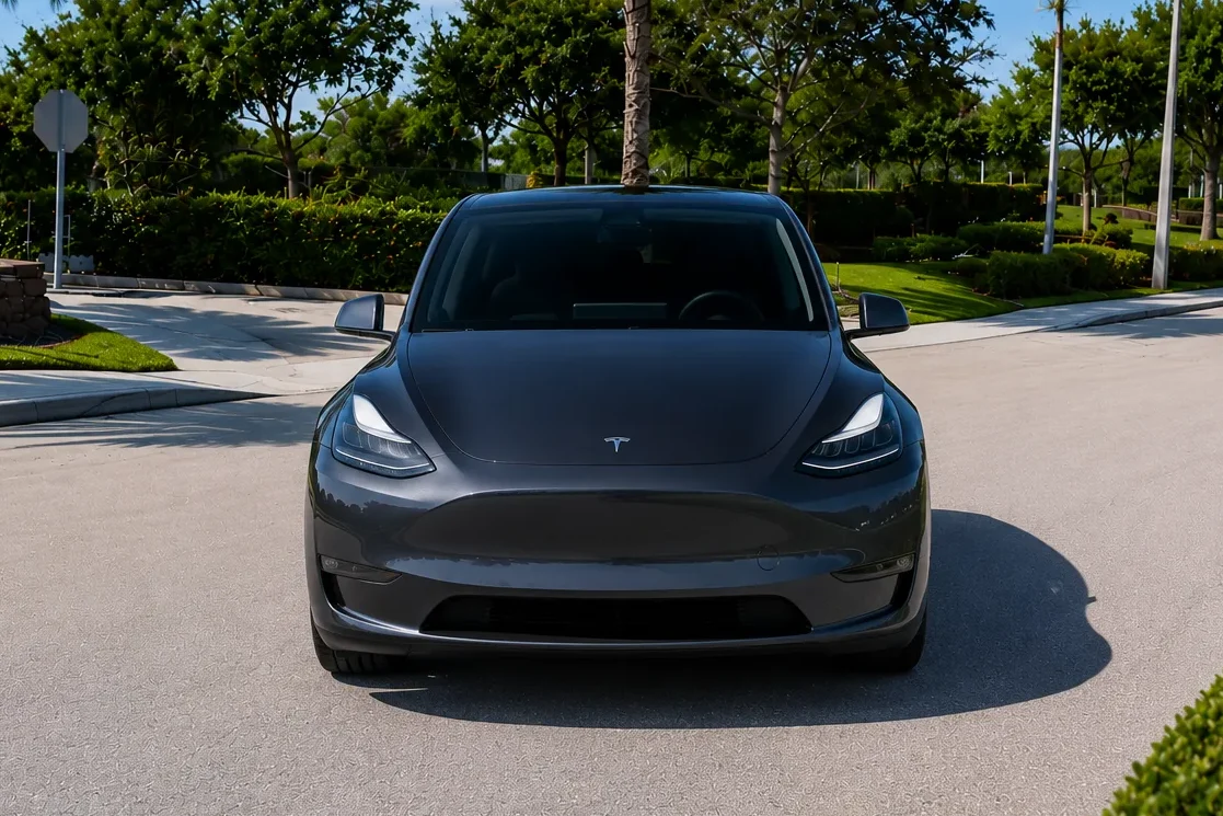 Tesla Model Y frontview