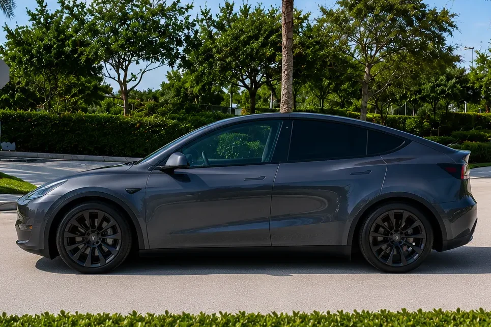 Tesla Model Y sideview