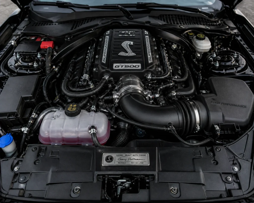 mustang shelby gt500 engine