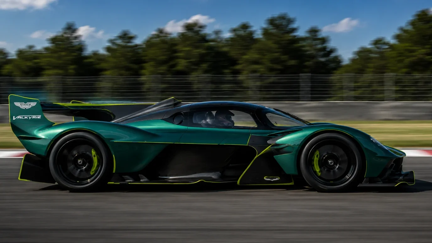 Aston Martin Valkyrie sideview
