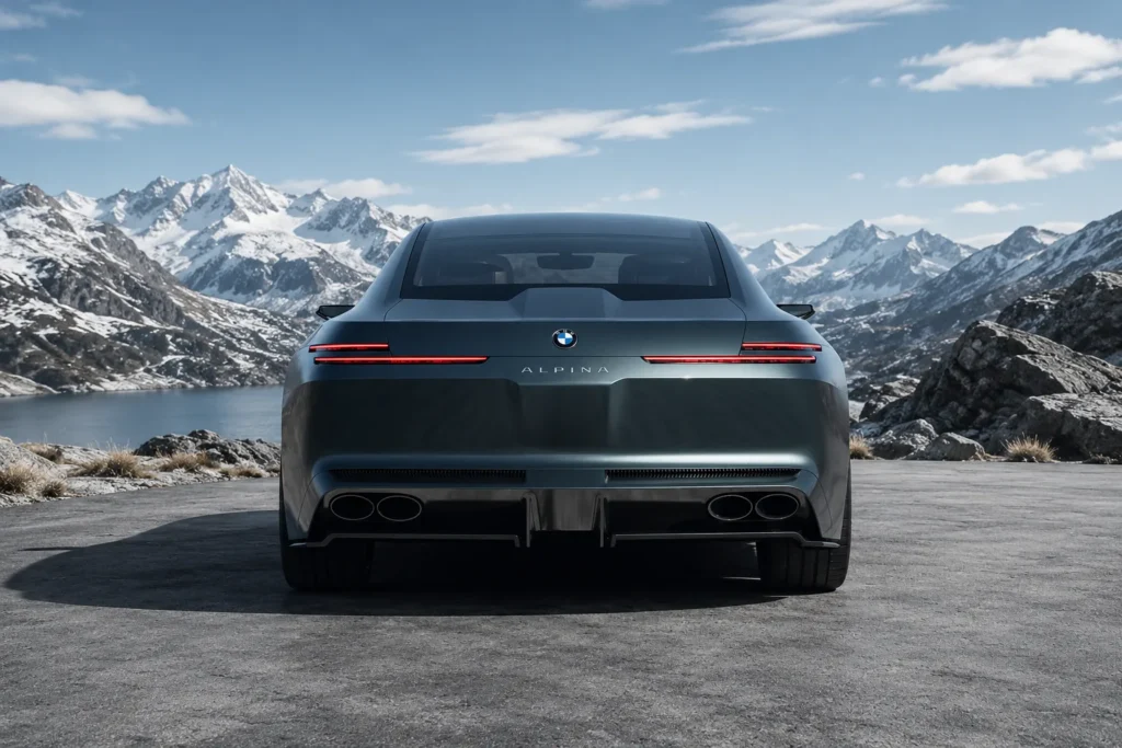 BMW Vision Alpina back