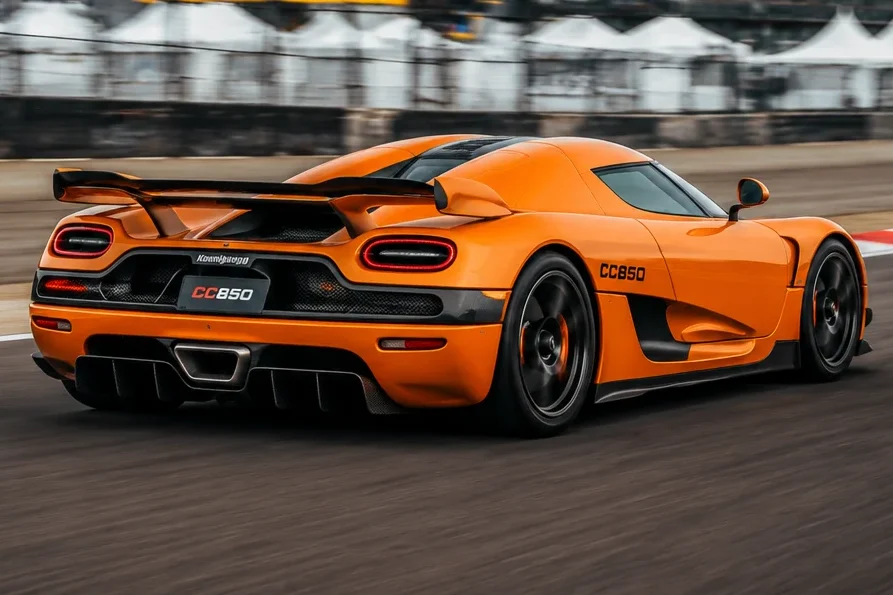 Koenigsegg CC850 backview