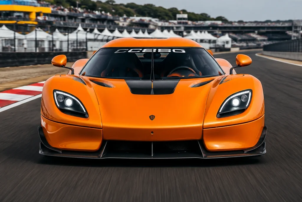Koenigsegg CC850 frontview