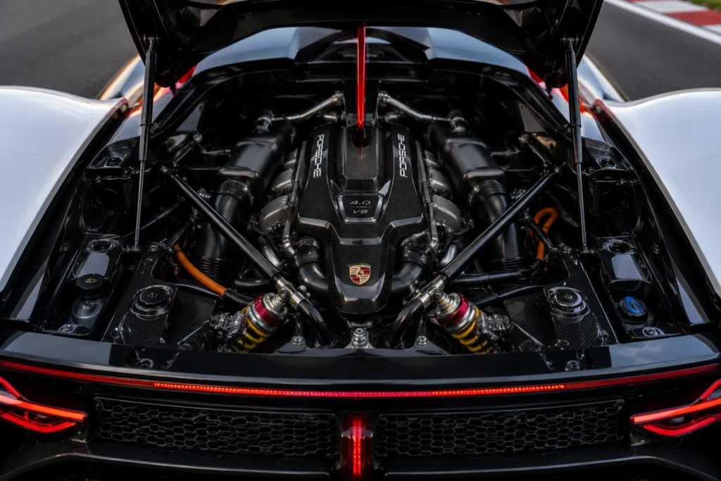 Porsche Vision E engine