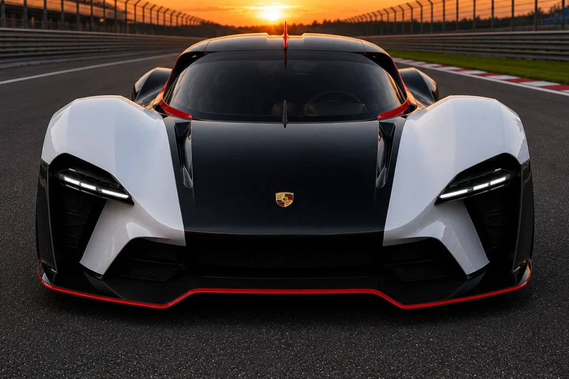 Porsche Vision E frontview