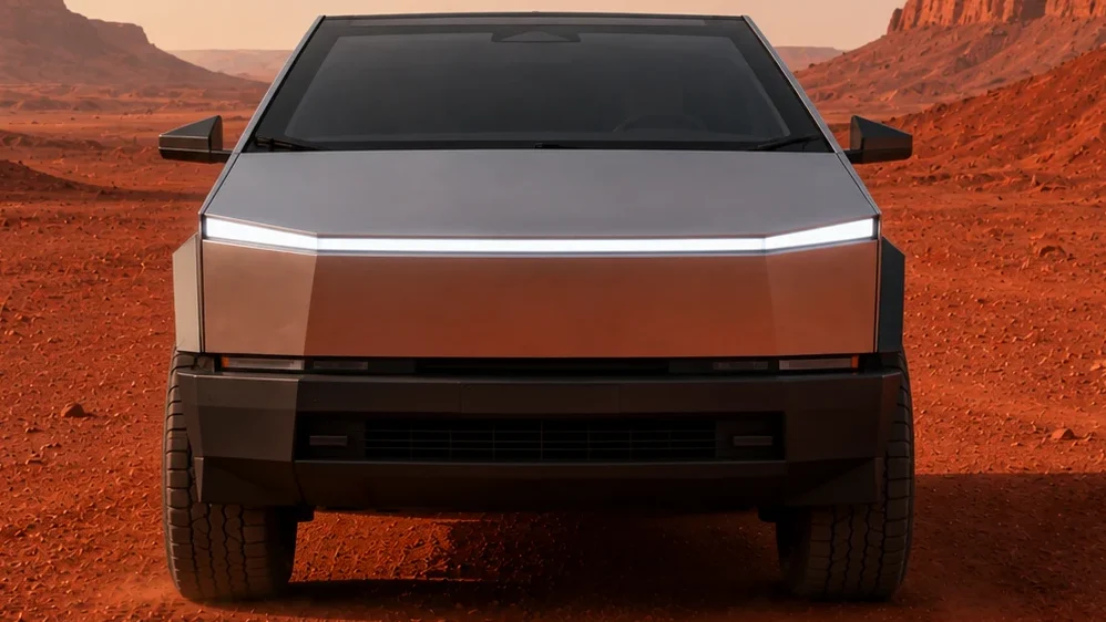 Tesla Cybertruck frontview