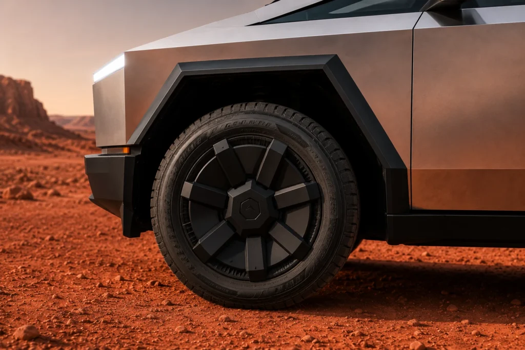Tesla Cybertruck wheels