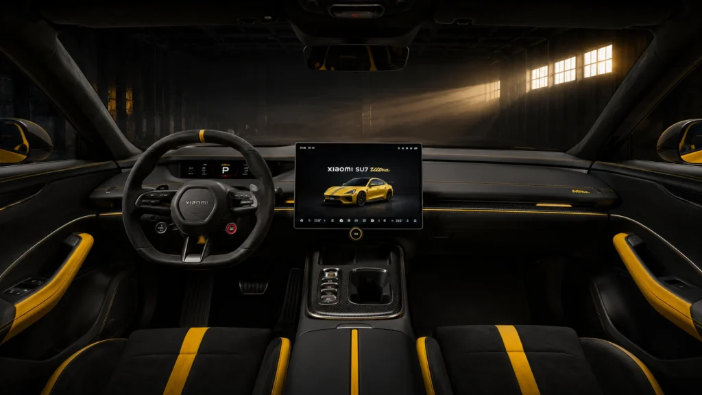  Xiaomi SU7 Ultra interior