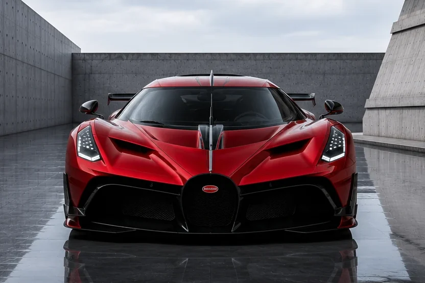 Bugatti Divo frontview
