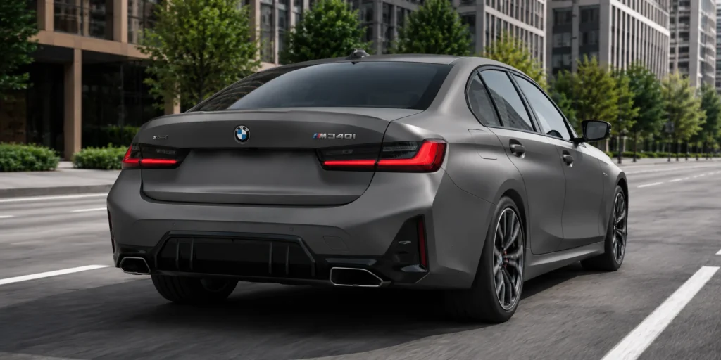 Bmw M340i Backview 