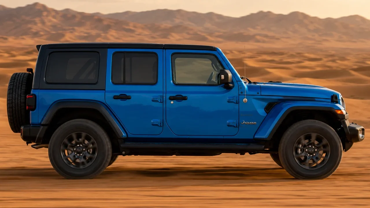 Jeep Wrangler sideview
