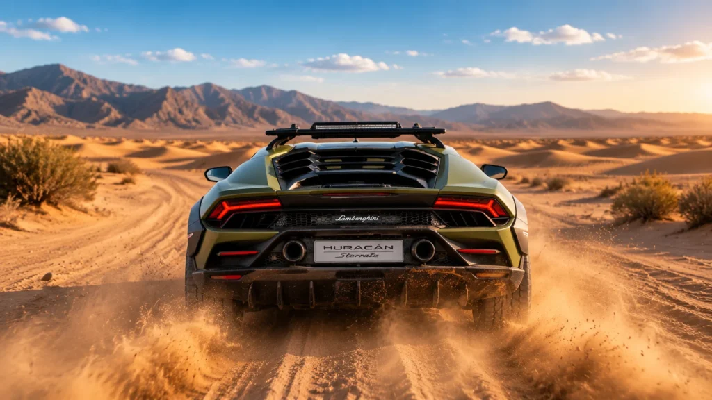 Lamborghini Huracan Sterrato backview