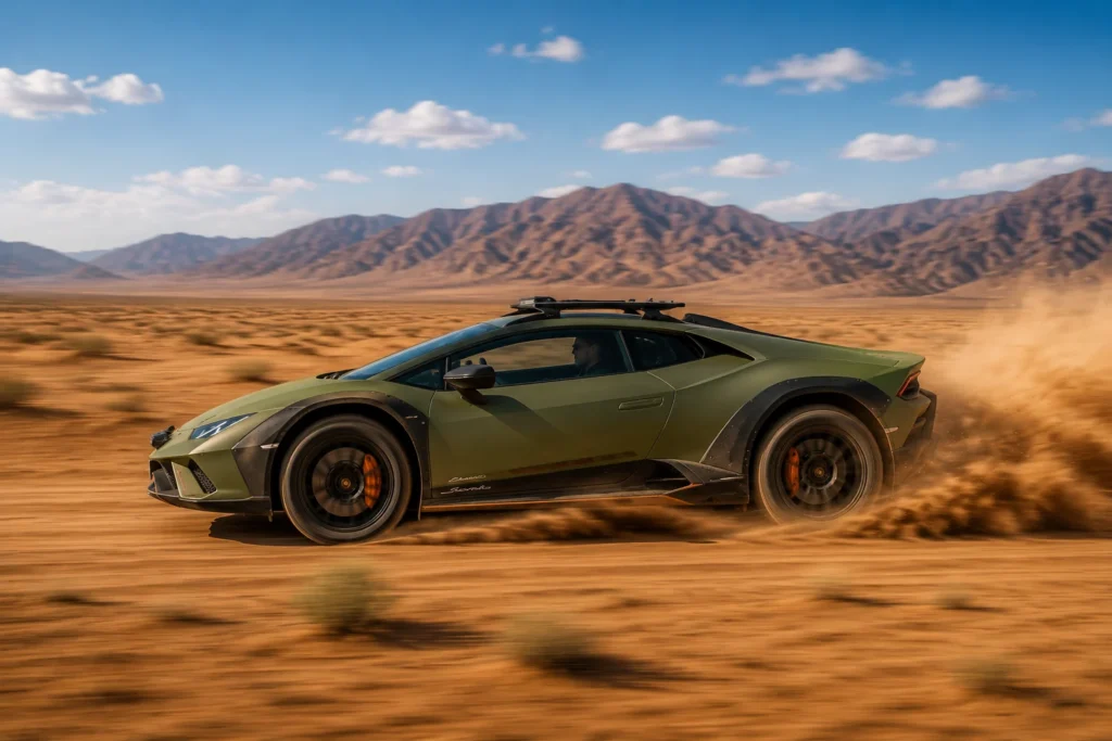 Lamborghini Huracan Sterrato sideview