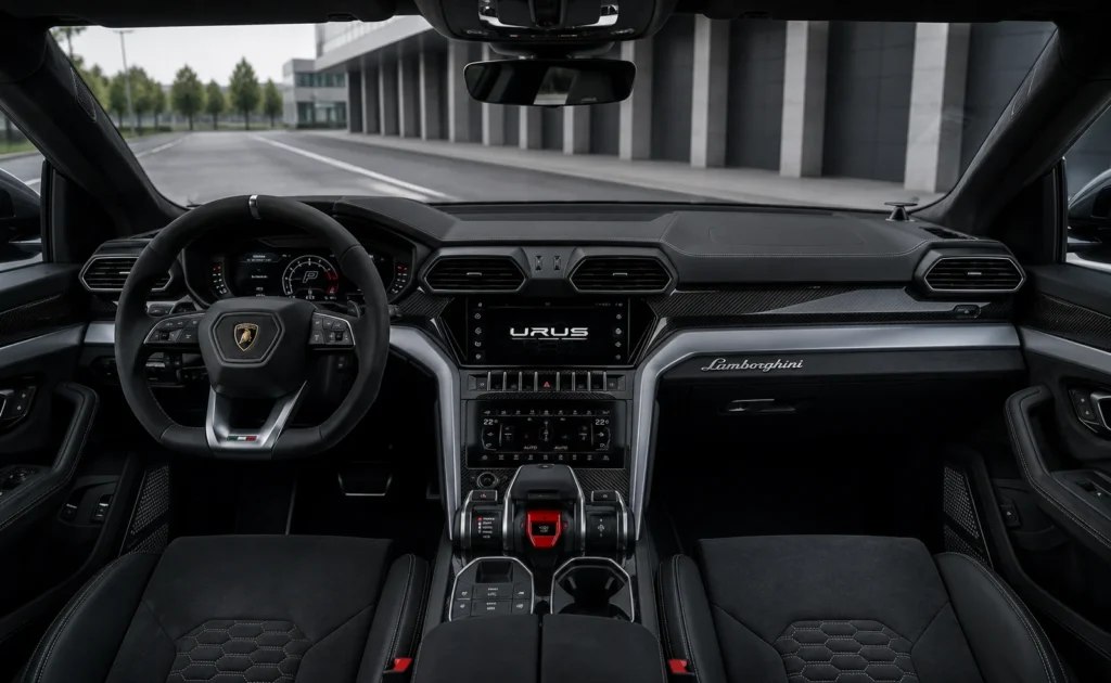 Lamborghini Urus interior 