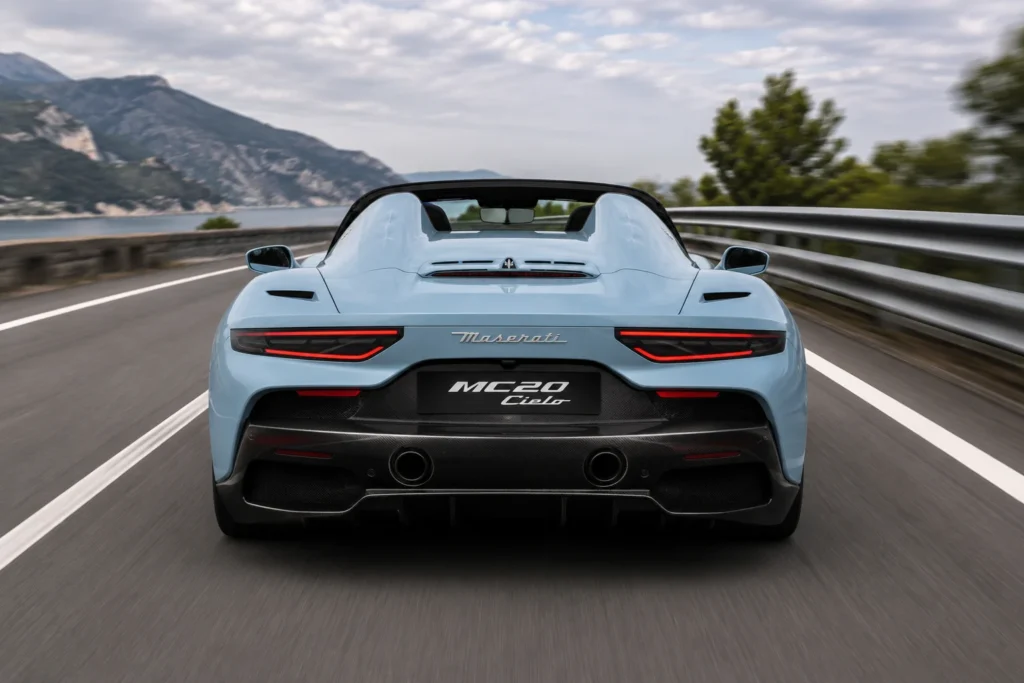 Maserati MCPura Cielo backview