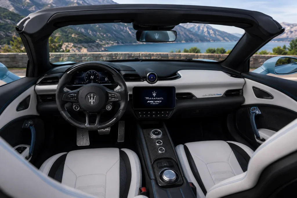 Maserati MCPura Cielo interior