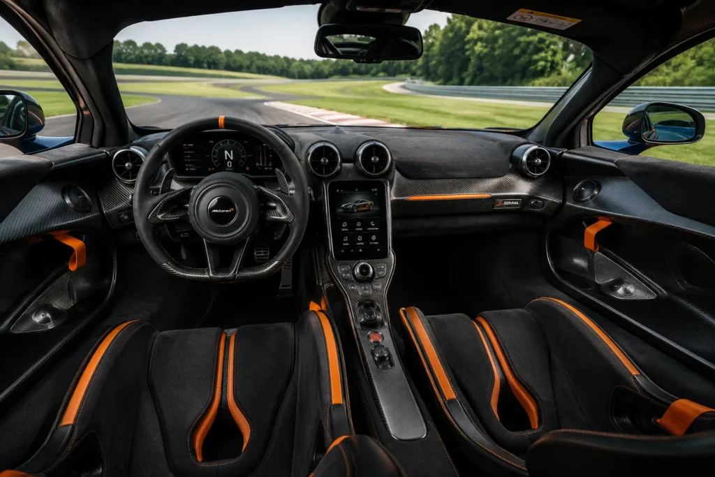 McLaren Senna interior