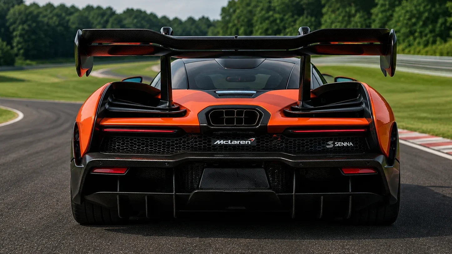 McLaren Senna backview