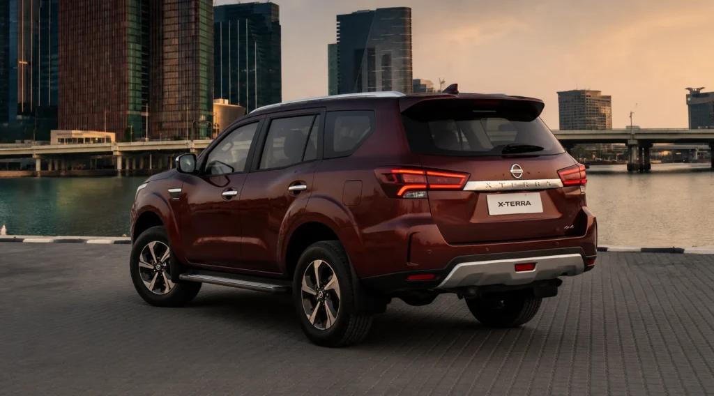 Nissan Xterra backview