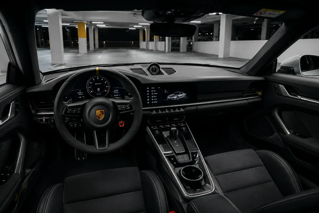 Porsche 911 Carrera GTS interior