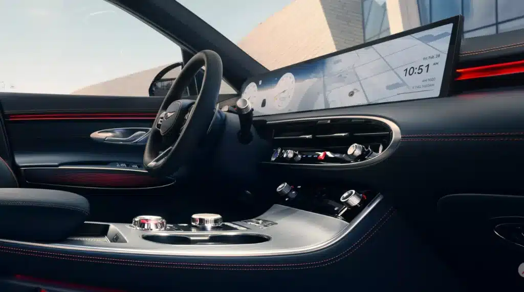 Genesis GV70 interior
